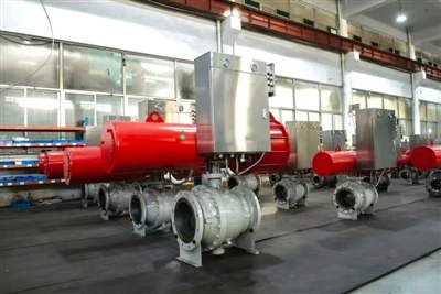 ESDV/BDV PNEUMATSKI SCOTCH YOKE ACTUATOR -BIGTORK VALVE AUTOMATION